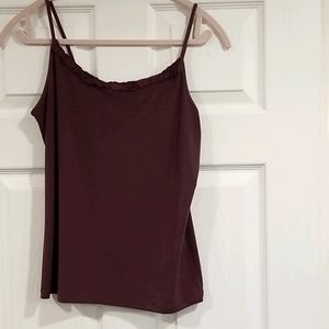 Purple Eggplant Aubergine Tank Top